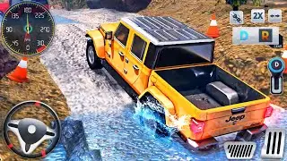 Offroad Jeep 4x4 Driving Simulator 3D - Very Tough Mudding Cars Drive - Android GamePlay