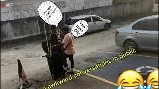 AWKWARD CONVERSATION'S IN PUBLIC /PRANK GONE WRONG I 😱