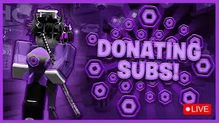 100% REAL! [🔴LIVE] Pls donate Livestream (Giving Robux) [TTS ON]