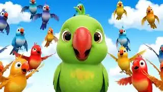 Main Tota Hindi Rhyme | Children Hindi Rhyme | मैं तोता मैं तोता | Popular Hindi Rhymes For Babies