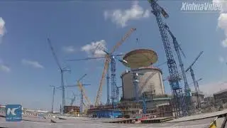Work on China's nuclear plant with homegrown reactor design in full swing
