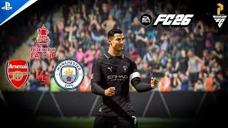 Геймплей FC 26 для PS5 | &laquo;Арсенал&raquo; против &laquo;Манчестер Сити&raquo; с участием легенд | Финал Кубка Англии...