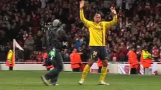 Thiery Henry return to Arsenal - receives ovation from crowd