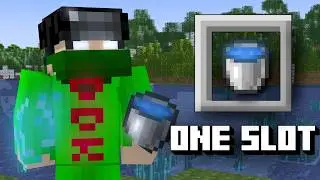 Minecraft, but I Only Have One Inventory Slot