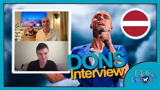 🇱🇻 Dons “Hollow” | INTERVIEW Latvia Eurovision 2024