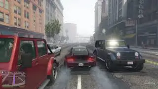 GTA V - Climb To Mount Chiliad With FIVE STARS | To Much Fun