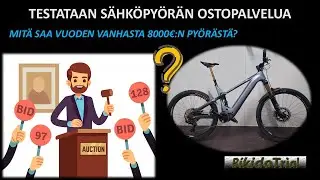 Testataan s&auml;hk&ouml;py&ouml;r&auml;n ostopalvelua (Silverback Pro CF1)  - osa 1/2