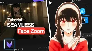 Tutorial Smooth Seamless Face Zoom in Vivacut | Vivacut Tutorial