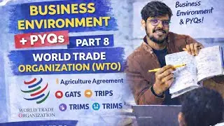WTO Made Easy 🔥 | GATS, TRIPS, TRIMS & Agriculture Agreement | UGC NET Commerce