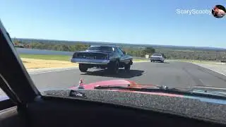 Some hot laps around Barbagallo Raceway Western Australia in a stunning 1974 Ford Fairmont K Code