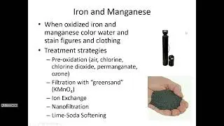 Removal of arsenic, CO2, fluoride, iron, and manganese - CE 434, Class 21 (10 Oct 2022)