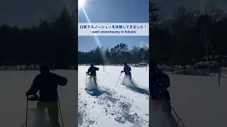白馬でスノーシュー｜Snowshoeing in Hakuba #snowboarding #スノホリ #skiing #winter #20代ゲイ #会社員 #vlog