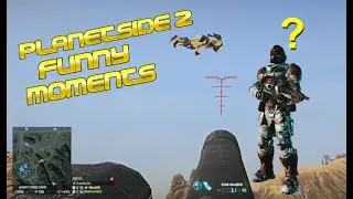 Why TF is He Floating? - Planetside 2 Funny Moments