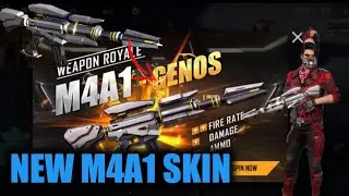 M4A1 GENOS | New skin in weapon royal | Spin to get new skin of M4A1