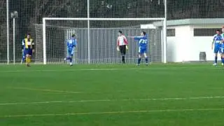 GOLAZO DE GIL CORNER DIRECTO RIUDELLOTS1 PALAMOS1 #2aterritorial #futcat