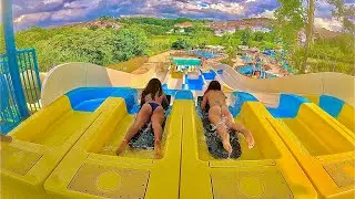 Mat Racing Water Slide at Thermas Da Mata, Brazil