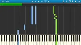 L'arc~en~ciel - Ushinawareta Nagame [Piano Tutorial] (Synthesia)