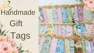Make Easy Handmade Gift Tags Using Paper Scraps