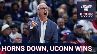 HORNS DOWN: UConn Men Beat Texas to Get to TEN Wins; Skyler Bell ROBBED of Biletnikoff