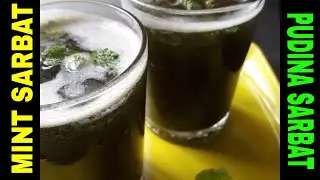 Mint sarbat | Pudina sarbat | Summer special drink