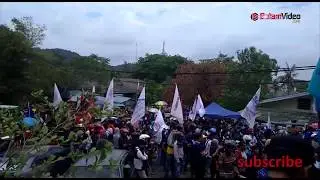 Tuntut UMK Kota Batam, Ratusan Buruh Demo Disnaker