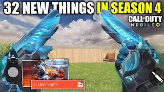 32 New Things In Cod Mobile Season 4! (2023)