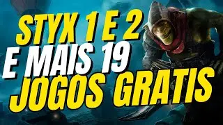 🚨STYX SHARDS OF DARKNESS E MAIS 19 JOGOS GRATIS PRA RESGATAR AGORA E PRA SEMPRE NO PC🔴 #jogosgratis