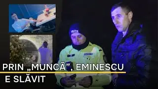 Prin „Muncă”, Eminescu e slăvit la Glodeni. Șeful serviciului patrulare, prins beat la volan