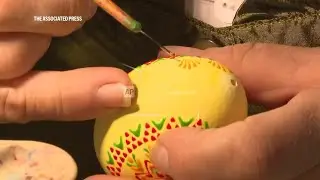 Germany's Sorbian ethnic minority celebrates Easter with egg decorating traditions