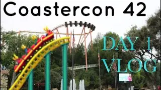 COASTERCON 42 DAY 1 VLOG | SIX FLAGS MAGIC MOUNTAIN