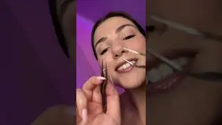 ASMR lash extensions 👁✨💤 #asmr #shorts