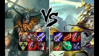 LOL solo  Olaf VS Master Yi