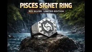 PISCES ZODIAC RING | THE SPIRIT OF INTUITION & DREAMS