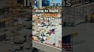 How LAS VEGAS Built an F1 PADDOCK