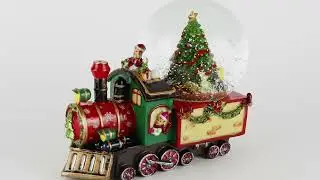 Children Christmas Train Musical Snow Globe | Northlight PM94072 | Northlight