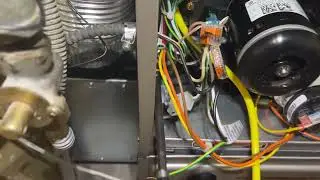 Payne Furnace left side condensate drain install