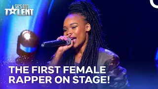She&rsquo;s the First Female Rapper to Make Waves! | South Africa's Got Talent