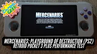 Тест производительности Retroid Pocket 3 Plus &mdash; Mercenaries: Playground of Destruction (PS2)