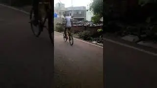 Switch back ride Cycle stunt #famous