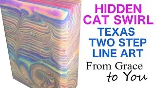 Texas Two-Step Line Art: Hidden Cat Swirl for Cold Process Soap Chap.22 Creating Soap Art