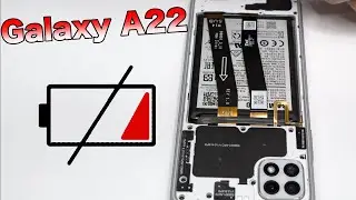 Samsung A22 ⚡Como Cambiar la Bateria