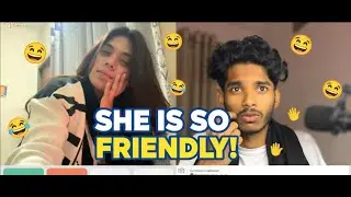 She Is So Friendly 😍 | Unexpected OmeTV Reaction