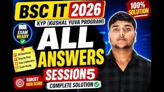 KYP New Session 2026 Session 7 | BS-CIT 5 Lab All Question Solved | 100% Correct Answer | Full Guide