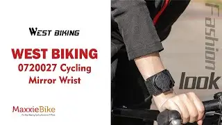 WESTBIKING 0720027 Gelang Cermin Spion Sepeda Bicycle Wrist Band Rearview Mirror 360 &deg; Rotate