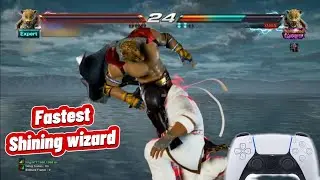 When Shining wizard speed goes out of hands - Tekken 7
