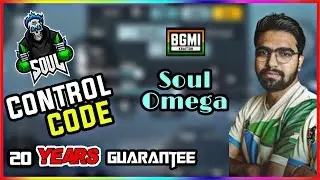 (2022) Soul Omega New 1.9 update Control code & Sensitivity code BGMI ll Evil Daxter