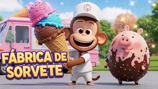 Kiki Sorveteiro! A F&aacute;brica de Sorvete e o Caminh&atilde;o M&aacute;gico 🍦🚚 @DREAMKIDS2025