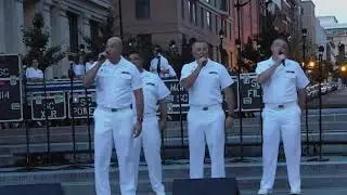 U.S. Navy Band Sea Chanters August 9, 2022. The Sideboys - 50s Medley  