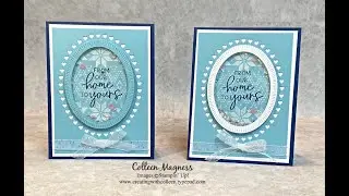 Framed & Festive Shaker Card