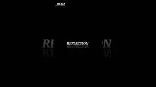 How to REFLECTION TEXT in capcut 😱😱।।#REFLECTION TEXT #capcut tutorial#shorts#viral#editingtutorial